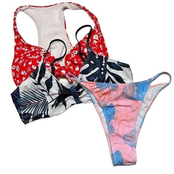 3 PIECE SWIMSUIT BUNDLE PLUS SIZE‎ 2XL LOT BUNDLE - Picture 2 of 6
